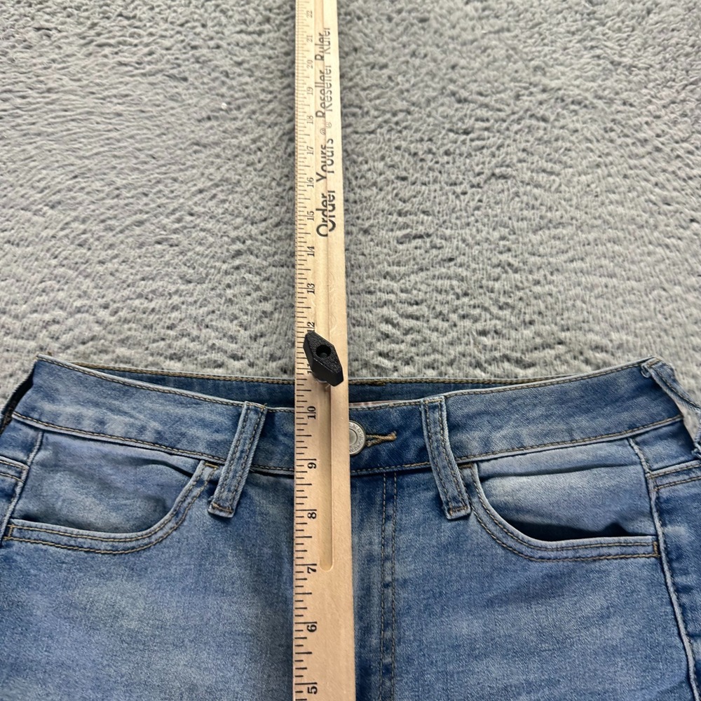 SO Goods for Life Jeans Womens 7 Blue Cotton Denim Jegging Hi-Rise Faded Stretch - Picture 3 of 11